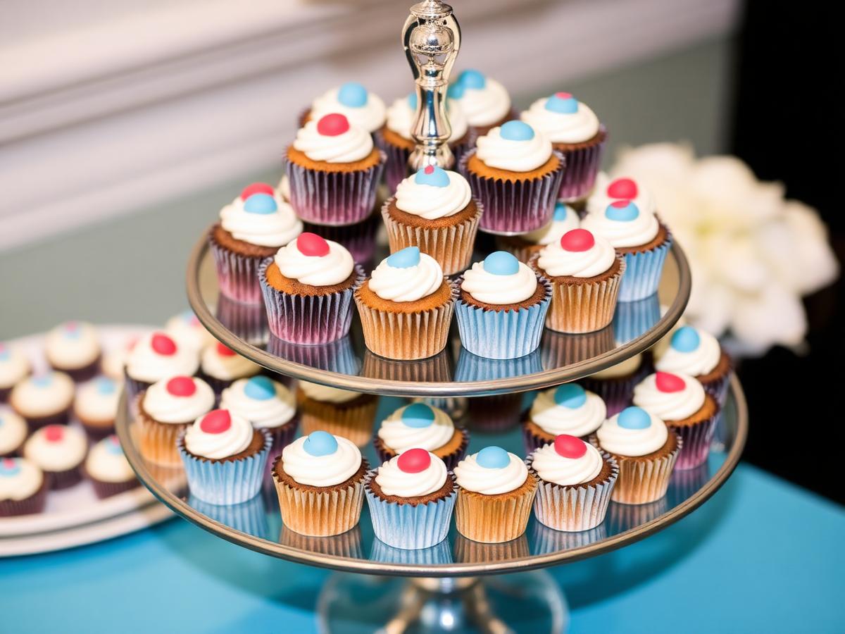 Cupcake tower for parties
